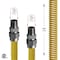 Flextron Gas Line Hose 1/2'' O.D.x30'' Len 1/2" MIP Fittings Yellow Coated Stainless Steel Flexible Connector FTGC-YC38-30A - alternate 2